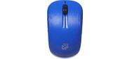 Мышь Oklick 525MW синий оптическая  (1000dpi) беспроводная USB  (2but)
