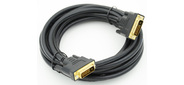 VCOM VDV6300-5M DVI-DVI Dual Link  (25M-25M),  5m,  2 фильтра,  позолоченные контакты