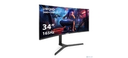 Монитор изогнутый игровой 165 Гц 34" ExeGate Combat EC3400TA  (VA Curved R1800 LED Grade A+,  UltraWide QHD 3440x1440@165Гц,  21:9,  300cd / m2,  4000:1,  178° / 178°,  1ms,  2xHDMI2.0,  2xDisplayPort,  audio-out,  RGB-подсветка,  Flicker-free,  FreeSync,  Low Blue Light,  кабель DP 1.5м,  VESA 100x100,  регулировка высоты  (HAS),  регулировка наклона  (tilt),  поворот экрана  (swivel),  черный)