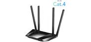 Роутер беспроводной Cudy LT400 N300 10 / 100BASE-TX / 4G cat.4 черный