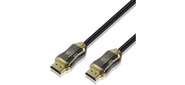 Кабель HDMI 19M / M, ver. 2.1, 8K@60 Hz 1.5m метал разъемы, нейлоновая оплетка Telecom <TCG300-1.5M>