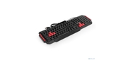 Клавиатура ExeGate Multimedia Professional Standard LY-505M  (USB,  полноразмерная,  влагозащищенная,  114кл.,  Enter большой,  8 красных клавиш,  мультимедиа,  длина кабеля 1, 5м,  черная,  Color Box)