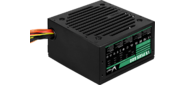 Aerocool Retail VX PLUS 600 ATX v2.3  600W Haswell,  fan 12cm,  500mm cable,  power cord,  20+4P,  4+4P,  PCIe 6+2P x2,  PATA x3,  SATA x4,  FDD