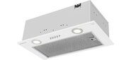 Вытяжка встраиваемая Meferi Power INBOX52WH белый управление: кнопочное  (1 мотор)