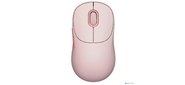 Мышь Xiaomi Wireless Mouse 3 розовый оптическая 1200dpi silent беспров. BT / Radio USB для ноутбука 4but  (BHR8911GL)