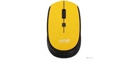 Мышь HIPER беспроводная HOMW-085 {1600dpi,  желтый,  USB,  4кнп}