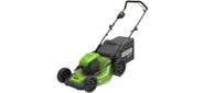 Газонокосилка аккумуляторная  GreenWorks GD60LM46HPK4,  60V,  46 см,  бесщеточная,  с 1хАКБ 4 А.ч. и ЗУ  (2502807UB)