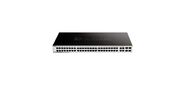D-Link Unmanaged Switch 48x1000Base-T, 4xCombo 1000Base-T / SFP, Surge 1KV, metal case