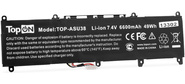 Батарея для ноутбука TopON TOP-ASU38 7.4V 6600mAh литиево-ионная Asus VivoBook S13 S330  (103188)