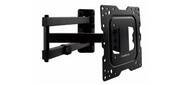 Kromax DIX-18 Кронштейн для телевизора черный 22"-55" макс.40кг настенный поворот и наклон