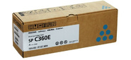 Ricoh 408189 Принт-картридж  SP C360E голубой {SPC360 / 361   (1500 страниц)}