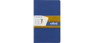 Блокнот Moleskine VOLANT QP721B41M17 Large 130х210мм 96стр. линейка мягкая обложка синий / желтый янтарный (2шт)