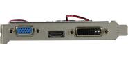 Видеокарта AFOX GeForce GT 740 Low Profile 4GB  (AF740-4096D3L3) 128Bit DVI HDMI VGA,  Single fan