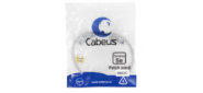 Cabeus PC-UTP-RJ45-Cat.5e-0.5m-LSZH Патч-корд U / UTP,  категория 5е,  2xRJ45 / 8p8c,  неэкранированный,  серый,  LSZH,  0.5м