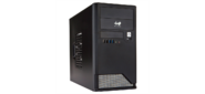 Mini Tower InWin EMR048 Black __________  U2.0*2+U3.0*2+A (HD)  mATX  (без блока питания)