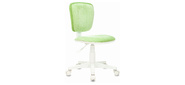 Кресло детское Бюрократ CH-W204NX светло-зеленый Velvet 81 крестовина пластик пластик белый