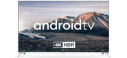 Hyundai 75" H-LED75QBU7500 QLED Android TV Frameless черный / серебристый 4K Ultra HD 60Hz DVB-T DVB-T2 DVB-C DVB-S DVB-S2 USB WiFi Smart TV