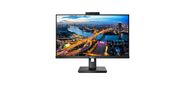 PHILIPS 275B1H  (00 / 01) LCD 27'' 16:9 2560х1440 (WQHD) IPS,  nonGLARE,  350cd / m2,  H178° / V178°,  1000:1,  50M:1,  16.7M,  4ms,  VGA,  DVI,  HDMI,  DP,  USB-Hub,  Height adj,  Tilt,  Swivel,  Speakers,  2Y, веб-камера,  Black