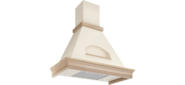 GOOD,  Кухонная вытяжка ELIKOR Бельведер Валенсия 90П-650-П3Д топ.молоко / дуб неокр