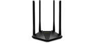 AC1200 Dual-Band Wi-Fi Gigabit Router,  4× Fixed External Antennas,  2× Gb LAN Ports,  1× Gb WAN Port