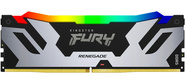 Модуль памяти Kingston 24GB DDR5 6400 FURY Renegade Silver / Black RGB XMP Non-ECC Unbuffered DIMM  (Single Module) 1RX8 32-39-39 1.4V 288-pin 24Gbit