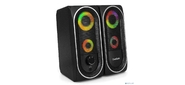 Акустическая система 2.0 ExeGate EX289686RUS Accord 220  (питание USB,  2х3Вт  (6Вт RMS),  60-20000Гц,  цвет черный,  RGB подсветка)