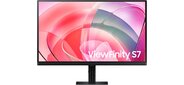 Монитор Samsung 27" ViewFinity S7 S27D706EAMXUE черный IPS LED 5ms 16:9 HDMI матовая 1000:1 350cd 178гр / 178гр 3840x2160 60Hz DP Quad 4K (2160p) 5кг
