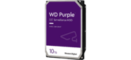Жесткий диск WD Purple WD102PURZ 10ТБ 3, 5" 7200RPM 256MB (SATA-III) DV&NVR с поддержкой аналитики данный (AI)