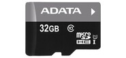 Флеш карта microSD HC 32Gb Class10 A-Data AUSDH32GUICL10-RA1 + adapter Ultra speed