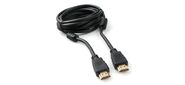 Кабель HDMI Cablexpert CCF2-HDMI4-10, 3м, v2.0, 19M / 19M, черный, позол.разъемы, экран, 2 ферр кольца, пакет