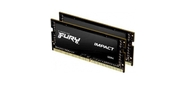 Kingston DRAM 32GB 2666MHz DDR4 CL15 SODIMM  (Kit of 2) 1Gx8 FURY Impact EAN: 740617318562