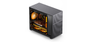 Корпус без блока питания / Корпус JONSBO D31 MESH Black MATX без БП, боковая панель из закаленного стекла, mini-ITX, micro-ATX, черный