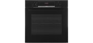 60 см,  встраиваемый,  электрический с конвекцией,  объем 71 л,  утапливаемые переключатели,  6 режимов,  очистка каталитическая,  направляющие проволочные + телескопические  (1 уровень),  черный