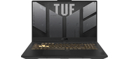 Ноутбук Asus TUF Gaming F17 FX707VUR-HX225 Core 5 210H 16Gb SSD512Gb NVIDIA GeForce RTX4050 6Gb 17.3" IPS FHD (1920x1080) без ОС grey WiFi BT Cam (90NR0CS5-M00E30)