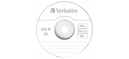 Диск CD-R 700МБ 52x Verbatim 43437 80min пласт.коробка,  на шпинделе  (10шт. / уп.)