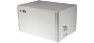 Шкаф антивандальный пенального типа,  6U 600x400 мм,  серый