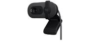 Камера Web Logitech HD Webcam Brio 90 графитовый 2Mpix  (1920x1080) USB Type-C с микрофоном  (960-001581)