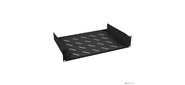Cabeus SH-J017-2U-315-BK ПОЛКА 19" ПЕРФОРИРОВАННАЯ КОНСОЛЬНАЯ 2U ГЛУБИНА 315 ММ,  ЦВЕТ ЧЕРНЫЙ