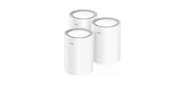 AX3000 Wi-Fi 6 Mesh 2.5G Solution 2-Pack,  Dual-Band,   Chipset MT7981BA+MT7976CN+RTL8221B,  802.11ax / ac / a / b / g / n,   2402Mbps at 5GHz + 574Mbps at 2.4GHz,   2.5G WAN+GE LAN,  5 internal antennas,   MU-MIMO,  DDNS,  Zerotier / Wireguard / OpenVPN / IPSec / L2TP / PPTP VPN,  DNS over Cloudflare / Google / Quad9,  IPv6,  Seamless Roaming,  WPA3,  TR069 / TR098 / TR111 / TR181, easyMesh R3 Optional,   Ver 2.0,  Cudy Mesh,  Cudy APP