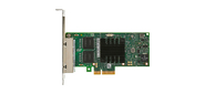 Сетевая карта /  Intel® Ethernet Server Adapter I350-T4,  4 x Gbit Ports RJ-45,  PCI-E x4,  iSCSI,  NFS,  VMDq