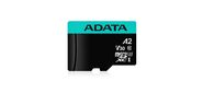 Флеш карта microSDHC 512Gb Class10 A-Data AUSDX512GUI3V30SA2-RA1 Premier Pro + adapter