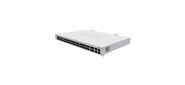 Коммутатор MikroTik Cloud Router Switch 354-48G-4S+2Q+RM with 48 x Gigabit RJ45 LAN, 4 x 10G SFP+ cages, 2 x 40G QSFP+ cages, RouterOS L5, 1U rackmount enclosure, Dual redundant PSU