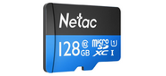 Флеш-накопитель NeTac Карта памяти NeTac P500 Standard MicroSDXC 128GB U1 / C10 up to 80MB / s,  retail pack card only