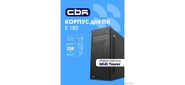 CBR PCC-ATX-E185-WPSU Корпус ATX Miditower E185,  без БП,  2*USB 2.0,  HD Audio+Mic,  Black