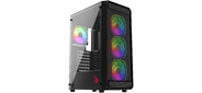 Корпус Bloody BD-CC114 черный без БП ATX 8x120mm 1xUSB2.0 1xUSB3.0 audio bott PSU
