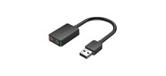 Внешняя звуковая карта Vention USB Черная, шт.