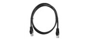Патч-корд ACD-LPU5C-10B [ACD-LPU5C-10B] Cat5e UTP 24AWG 4Pair,  7 / 0.18мм CU Черный,  1.0м,   (741739)