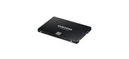 Твердотельный накопитель SSD Samsung 870 EVO MZ-77E4T0B 4TB 2.5" Client SATA 6Gb / s, 560 / 530, MTBF 1.5M, 3D V-NAND TLC, 4096MB, 2400TBW,  0, 33DWPD,  RTL  (545894) {10}