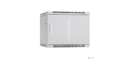 Cabeus SH-05F-9U60 / 60m Шкаф телекоммуникационный настенный 19" 9U 600x600x501mm (ШхГхВ) дверь металл, цвет серый (RAL 7035)