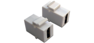 Модуль Keystone, HDMI, мама-мама, 180 градусов, белый